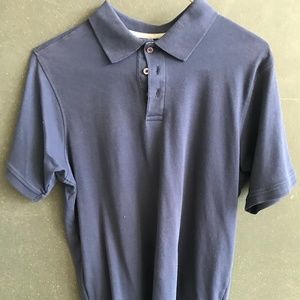 Blue Cotton Polo